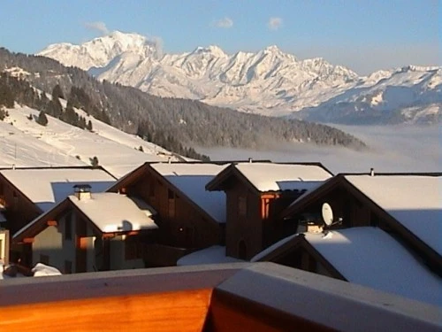 Mont-Blanc vue balcon