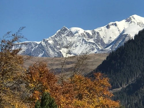 Vue Mt Blanc depuis balcon