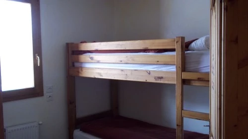 chambre 3 avec lits superposés